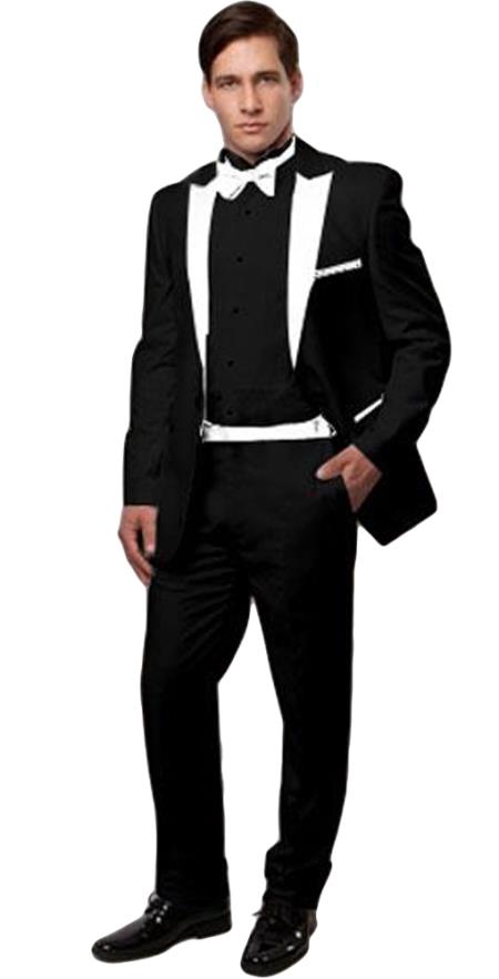 Black Prom Tuxedo