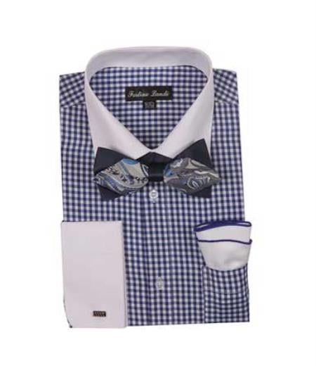 Mens-Checks-Shirt-Navy