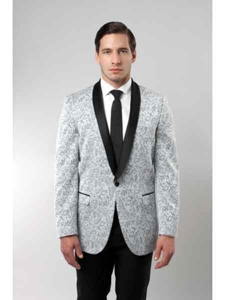 Silver shiny Blazer