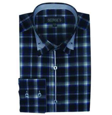 Mens-Navy-Dress-Shirt