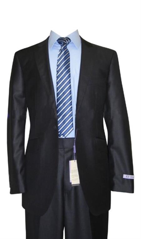 Mens-Single-Button-Navy-Suit