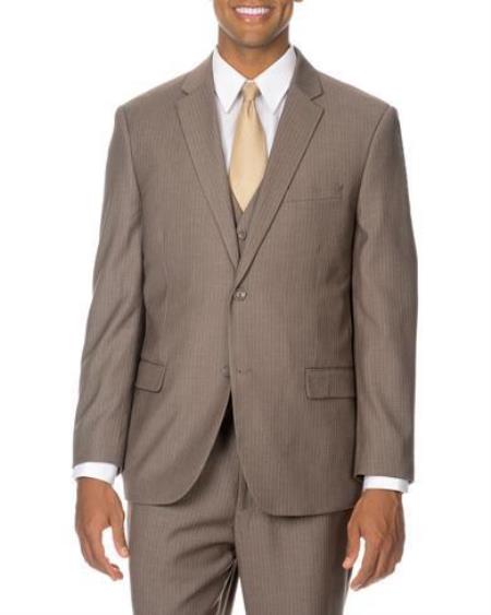 Tan 3 Piece Suit</p>