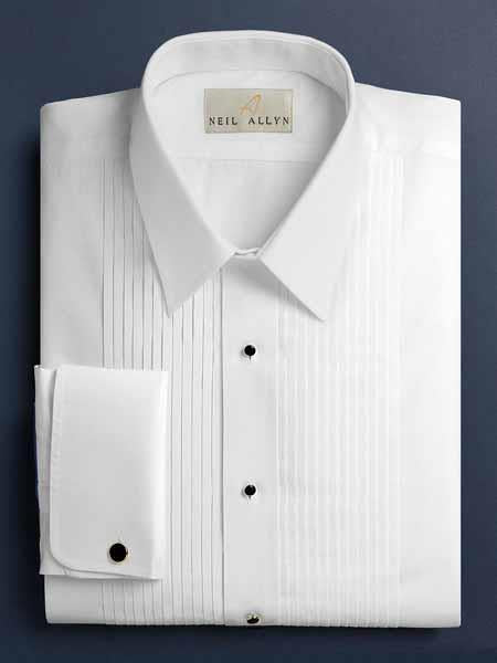 White cotton dress shirt