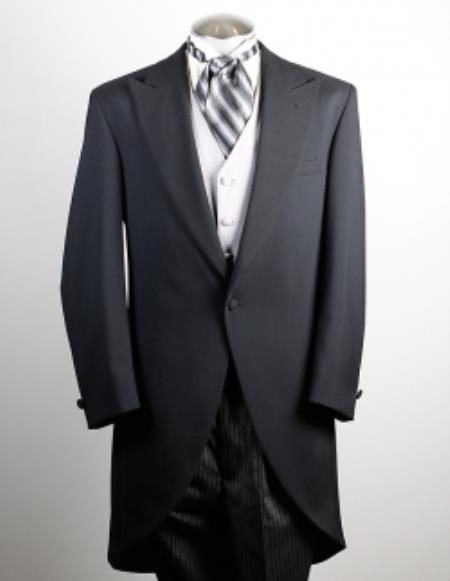 Mens-Wool-Black-Suit