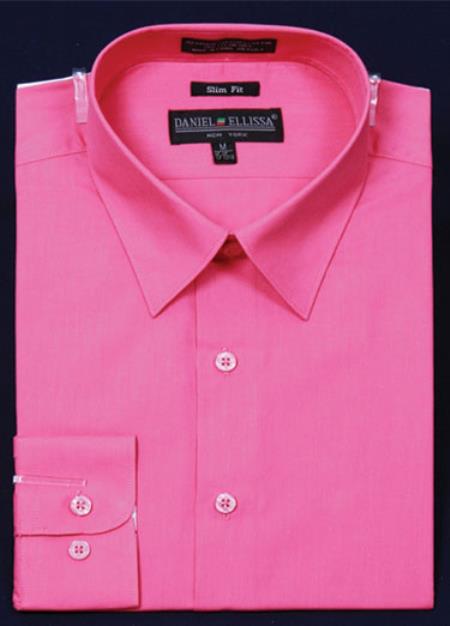 Mens Slim Fit Dress Shirts