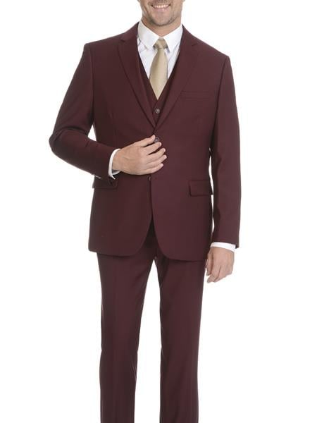 Maroon Suit