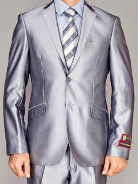 Single-Breasted-Silver-Color-Suit