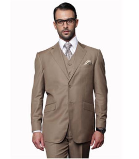 2 Button Bronze Suit