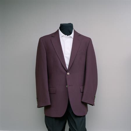 Burgundy Blazer