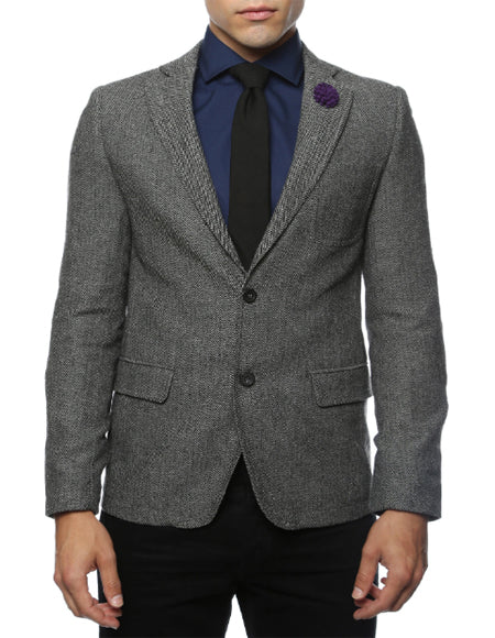 Grey Vested Suit