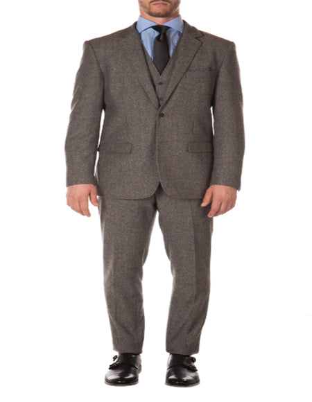 Grey Vested Suit