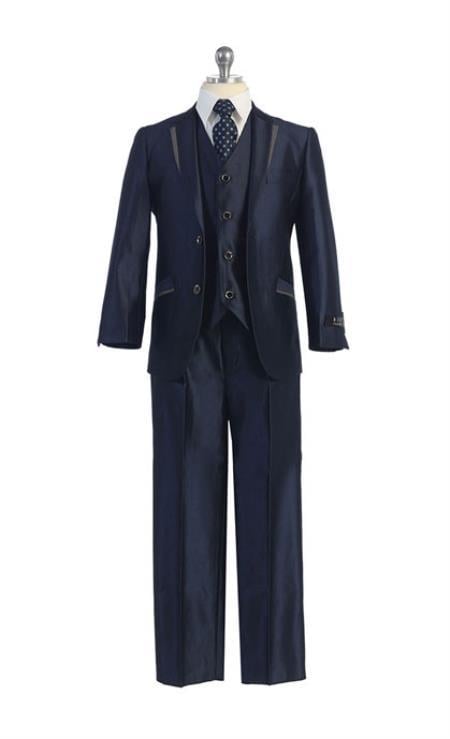 Teenager Navy Suit