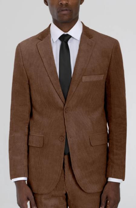 Brown Corduroy Suit