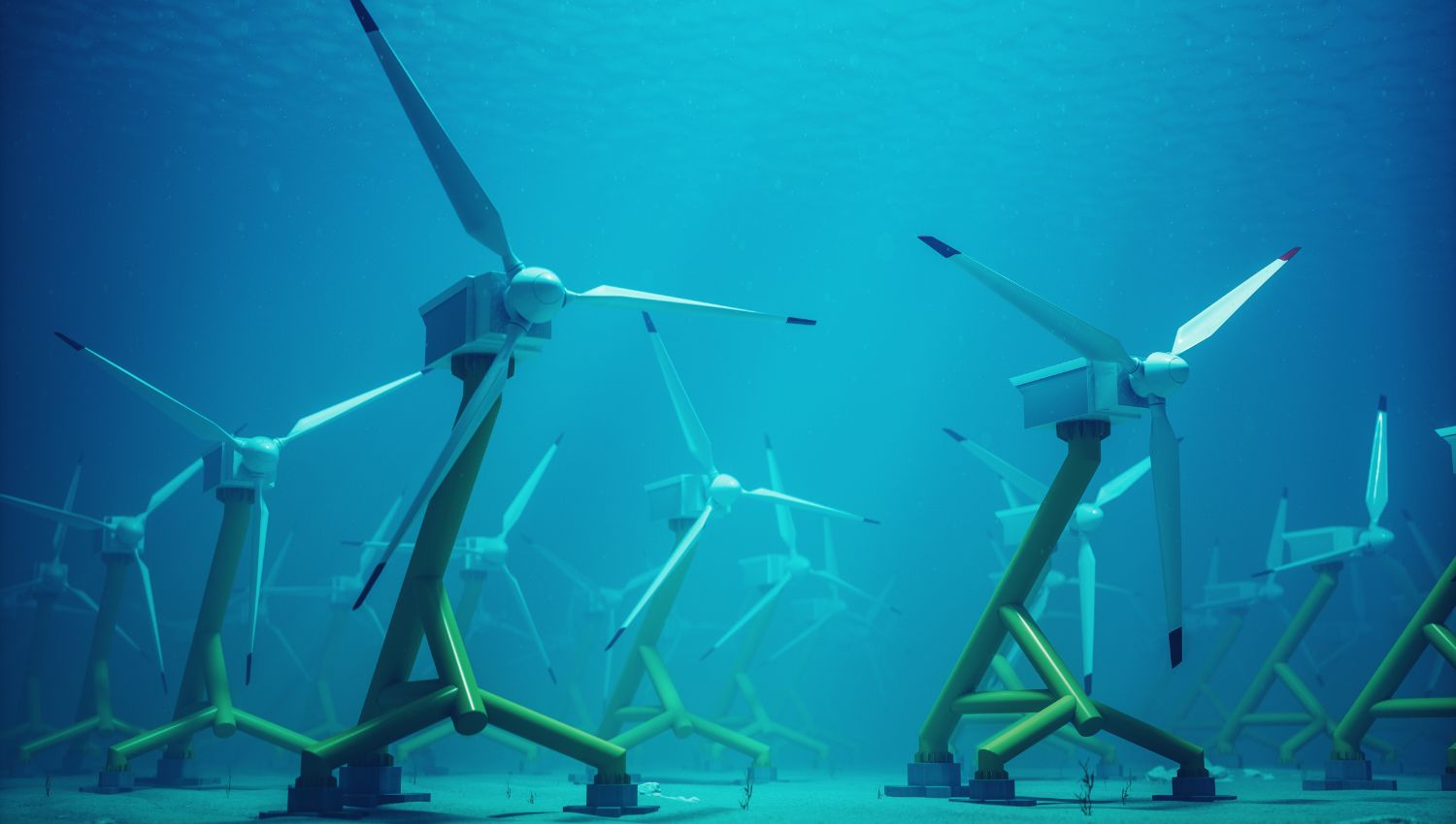 The different types of marine renewable energies