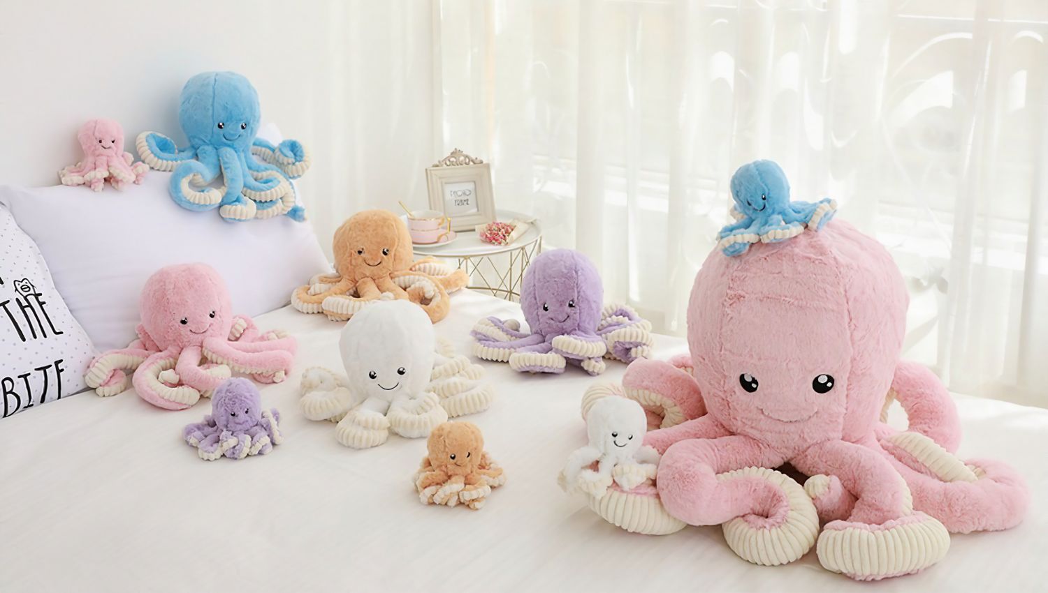 Octopus plush toy - Sea of ​​Treasures