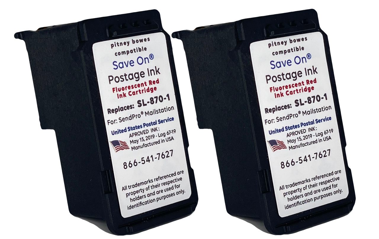 Pitney Bowes Ink Cartridge Replacement SL8701 for SendPro Mailstation