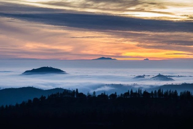 Islands in the sky - Mendocino Ridge