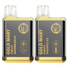 Gold Mary GM600 Disposable Vape Puff Bar Pod Pack of 10 - The Vape Giant