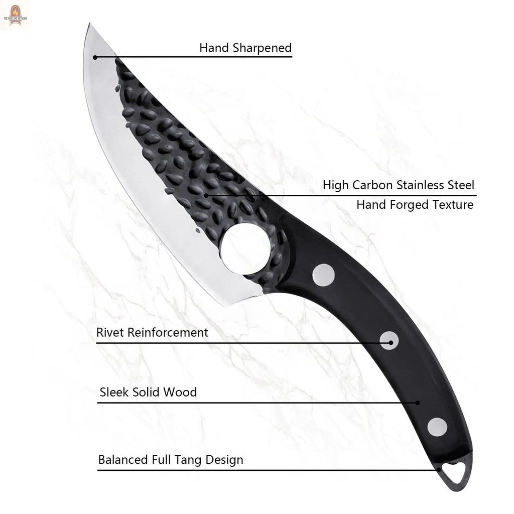 Dropship Qulajoy Serbian Chef Knife 6.7 Inch - High Carbon Steel Meat  Cleaver - Professional Japanese Full Tang Hammered Cutting Knife For  Kitchen Camping BBQ Outdoor to Sell Online at a Lower Price