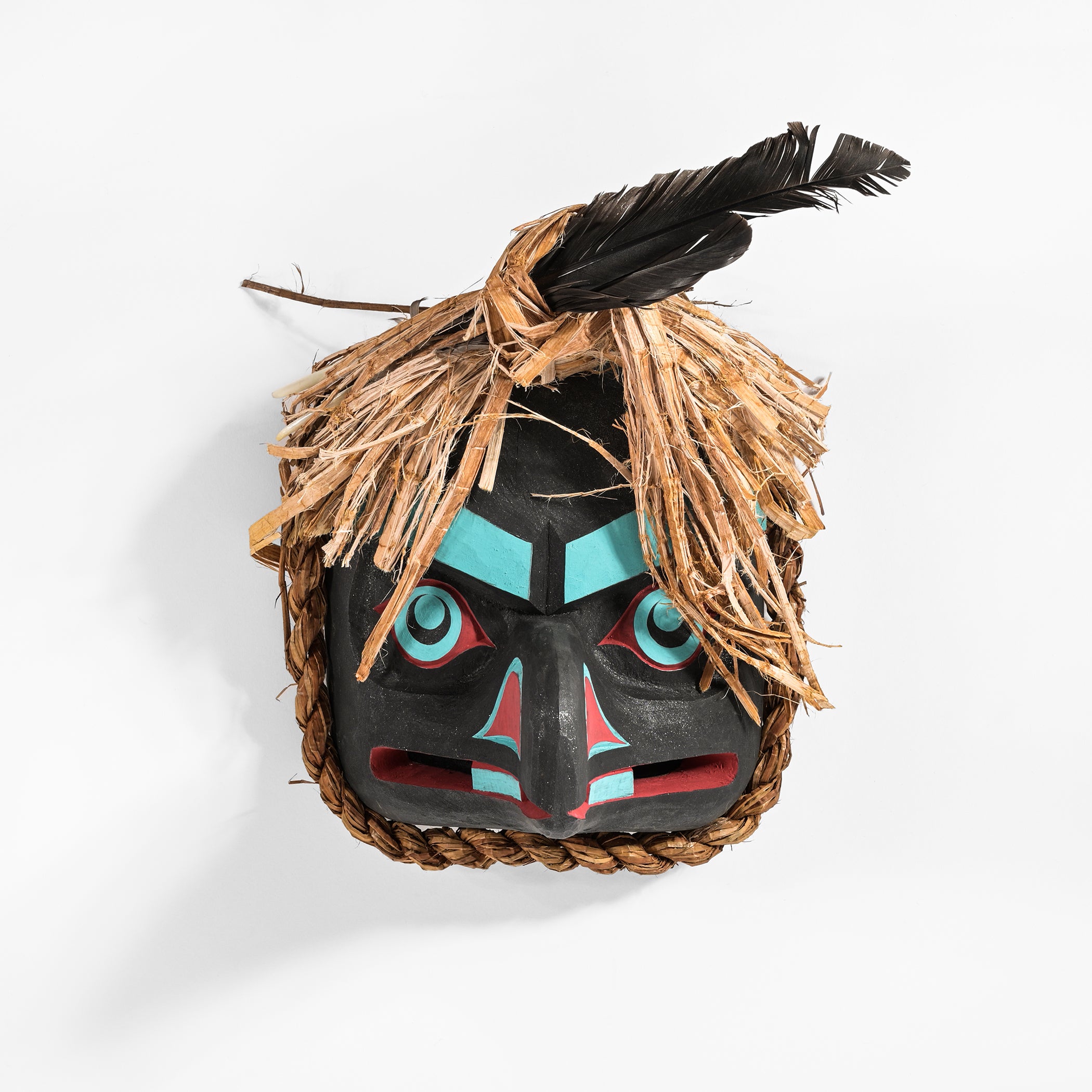 Raven - Red Cedar Mask – Lattimer Gallery