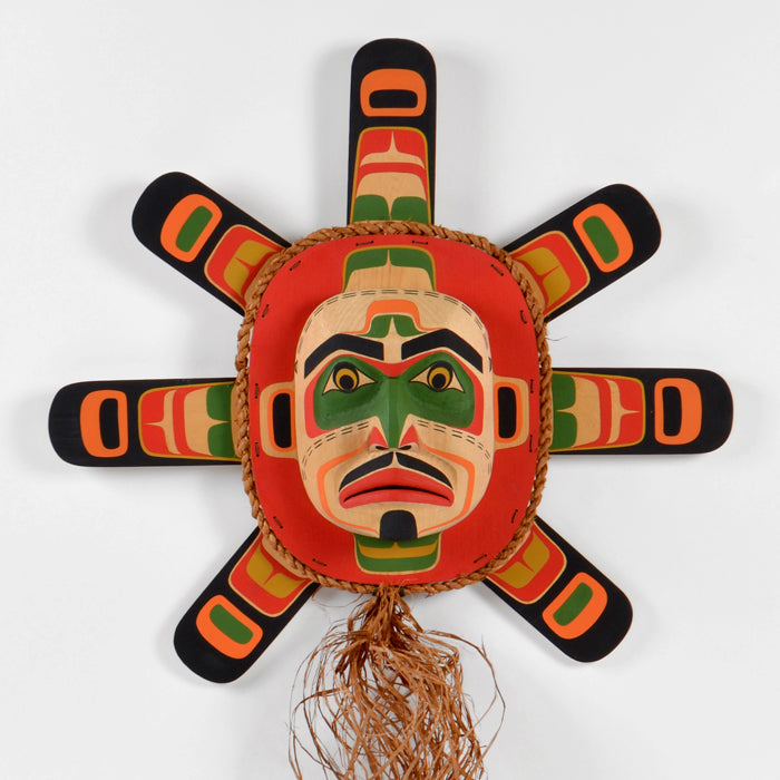 Sun - Red Cedar Mask – Lattimer Gallery