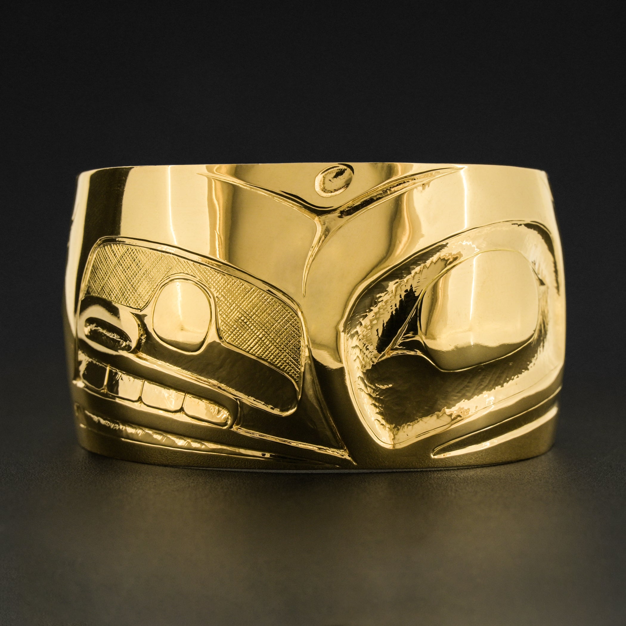 Raven Transformation - 20k Gold Bracelet