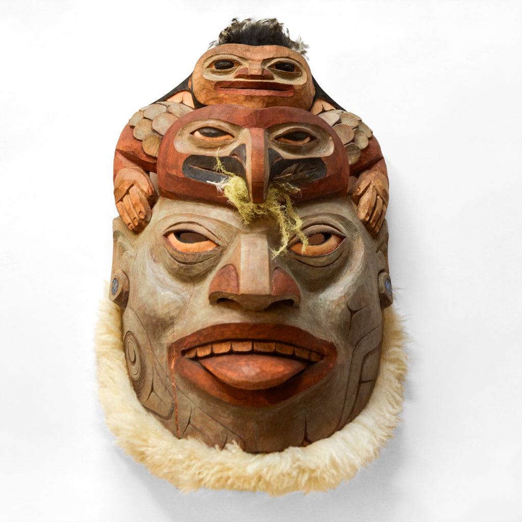 Sun - Red Cedar Mask – Lattimer Gallery