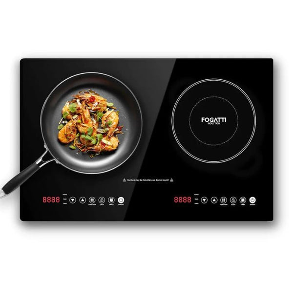 Fogatti RV Electric Induction Cooktop Double Burner