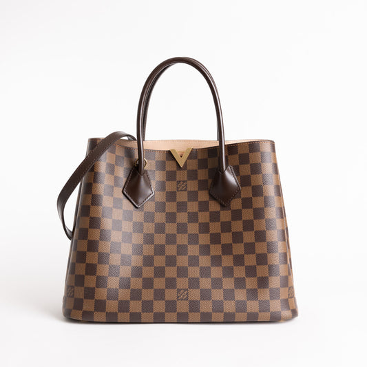 Louis Vuitton Damier Ebene Thames GM Shoulder Bag (SHF-21020) – LuxeDH