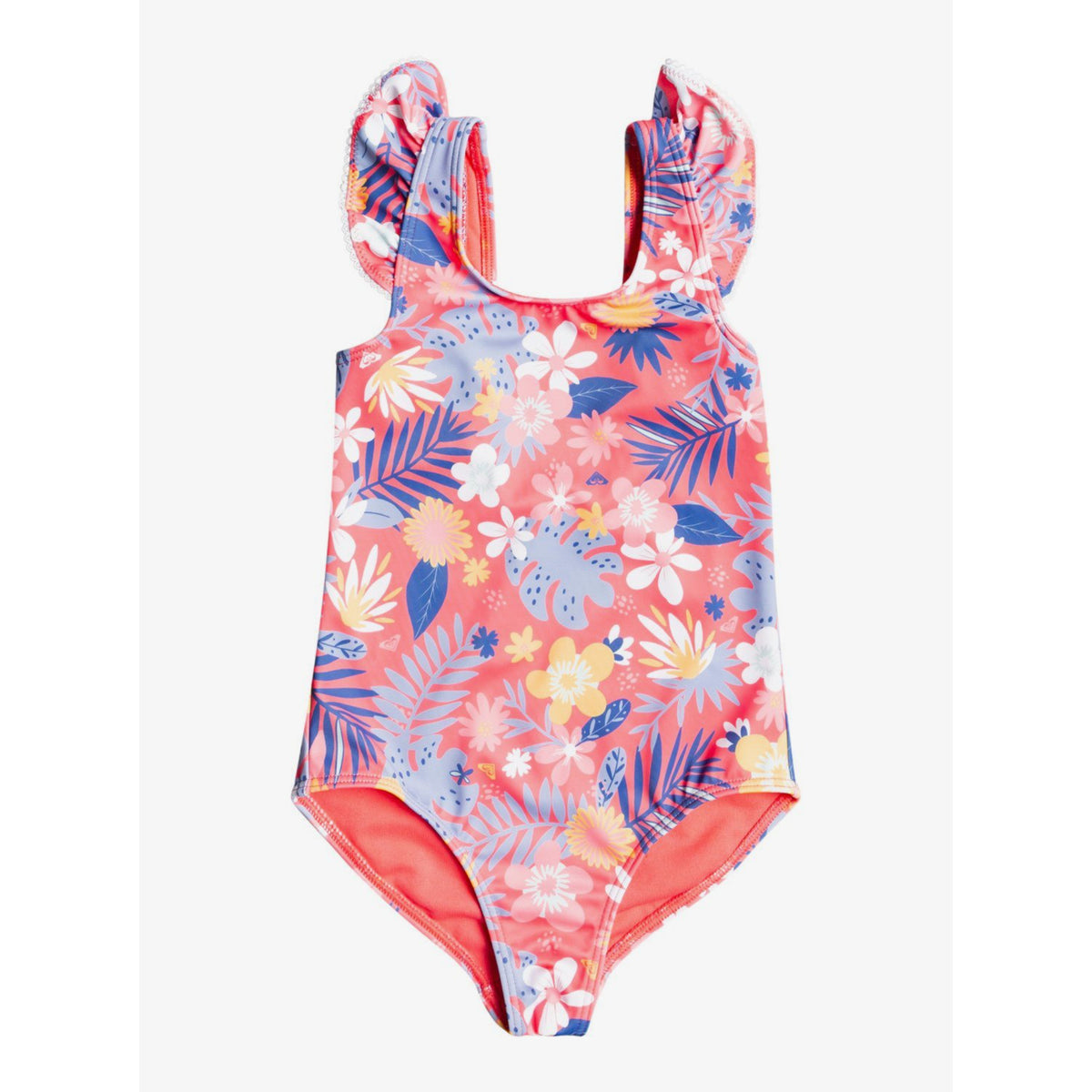 Girls Rainbow Check One-Piece Swimsuit