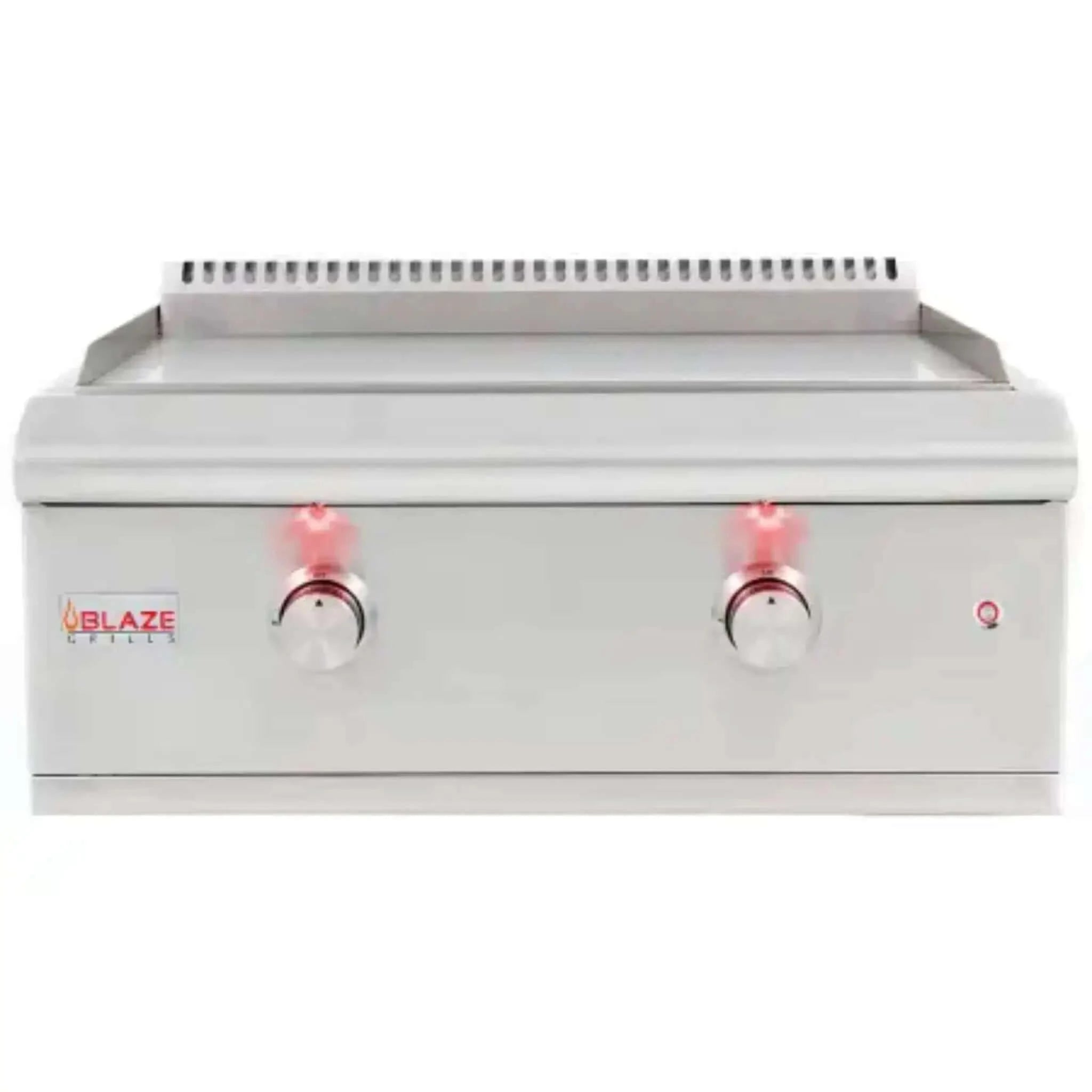 Blaze Premium LTE 30" Built-In Gas Griddle with Lights - BLZ-GRIDDLE-LTE