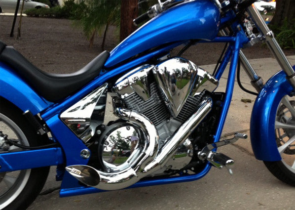 honda fury aftermarket exhaust