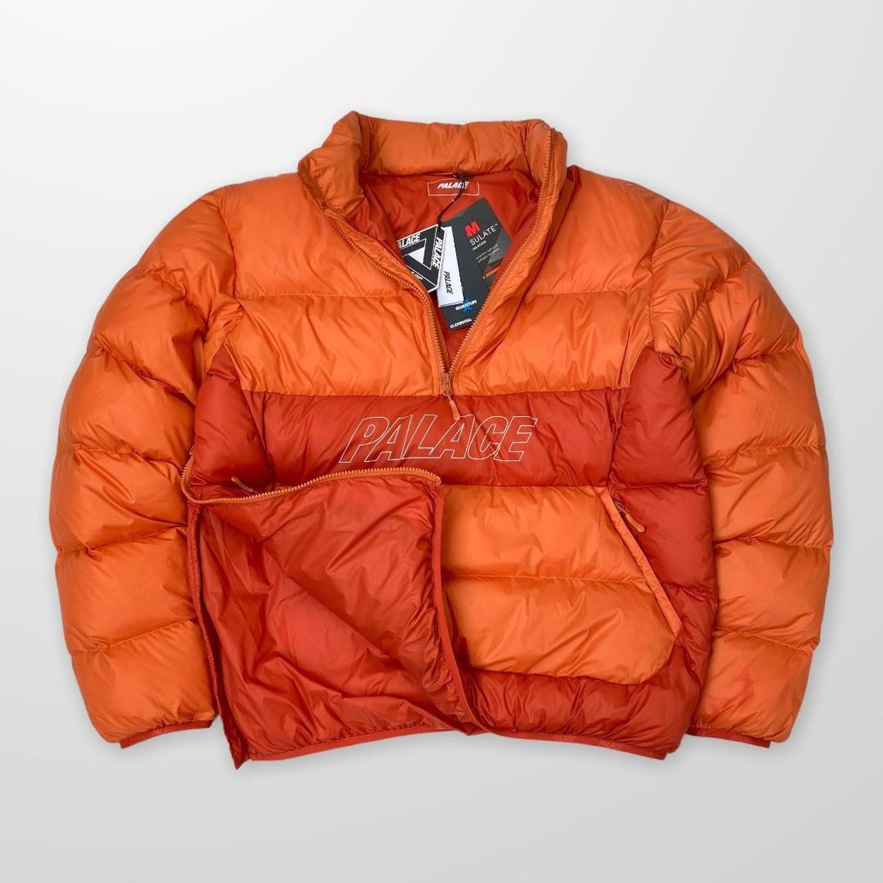 Palace PAL-TEX Half Zip Puffer Jacket In Orange – Ben's Bits