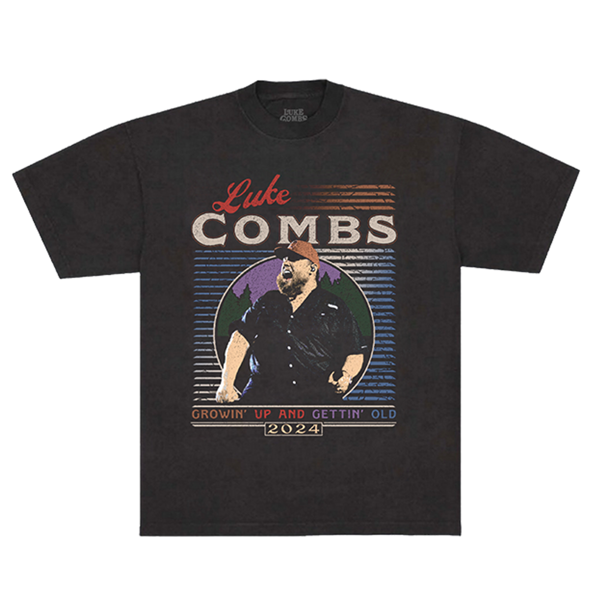 Growin' Up and Gettin' Old Portrait Tee - Luke Combs product image