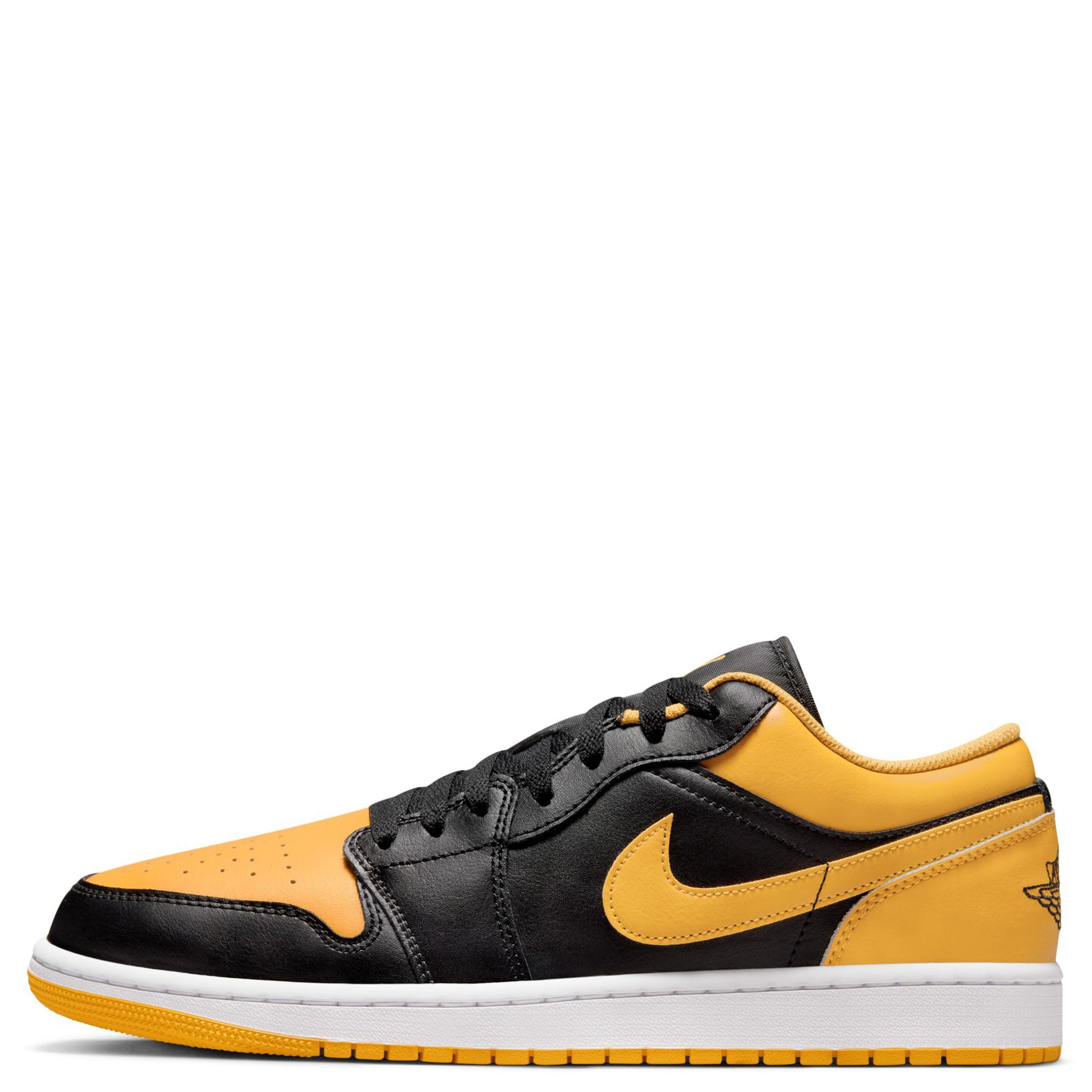 AIR JODAN 1 LOW / 072:BLACK/YELLOW OCHRE-WHITE