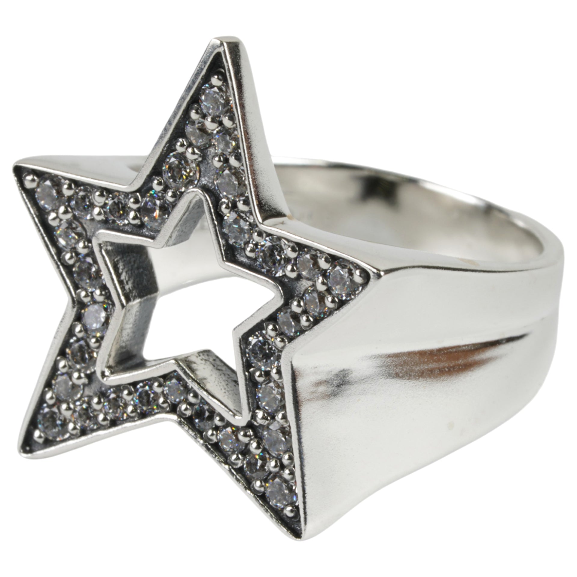 STAR RING / SILVER