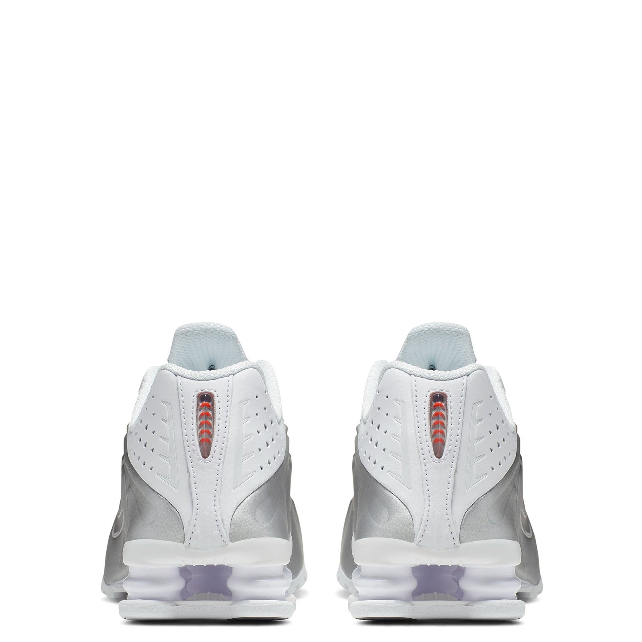 WMNS SHOX R4 / 101:WHITE/WHITE-METALLIC SILVER | 198201111959 | GR8