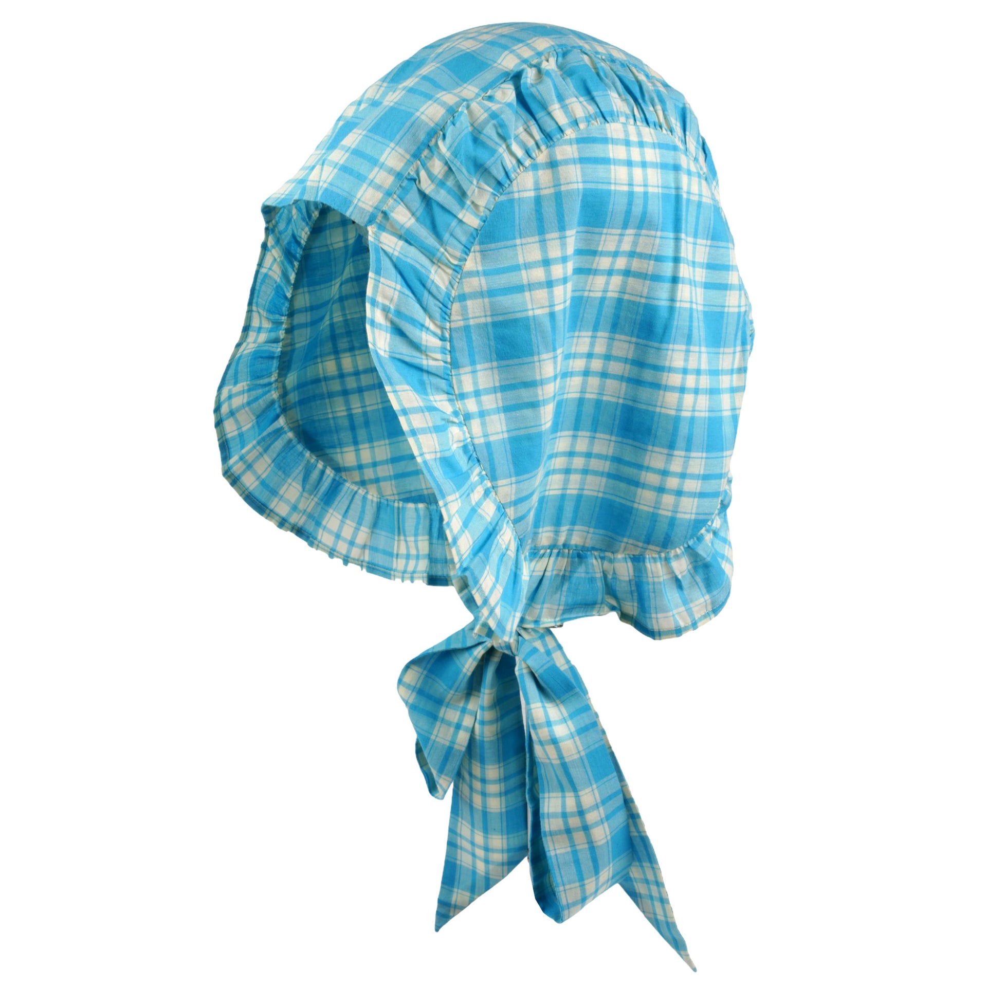 BONNET / BLUE CHECK