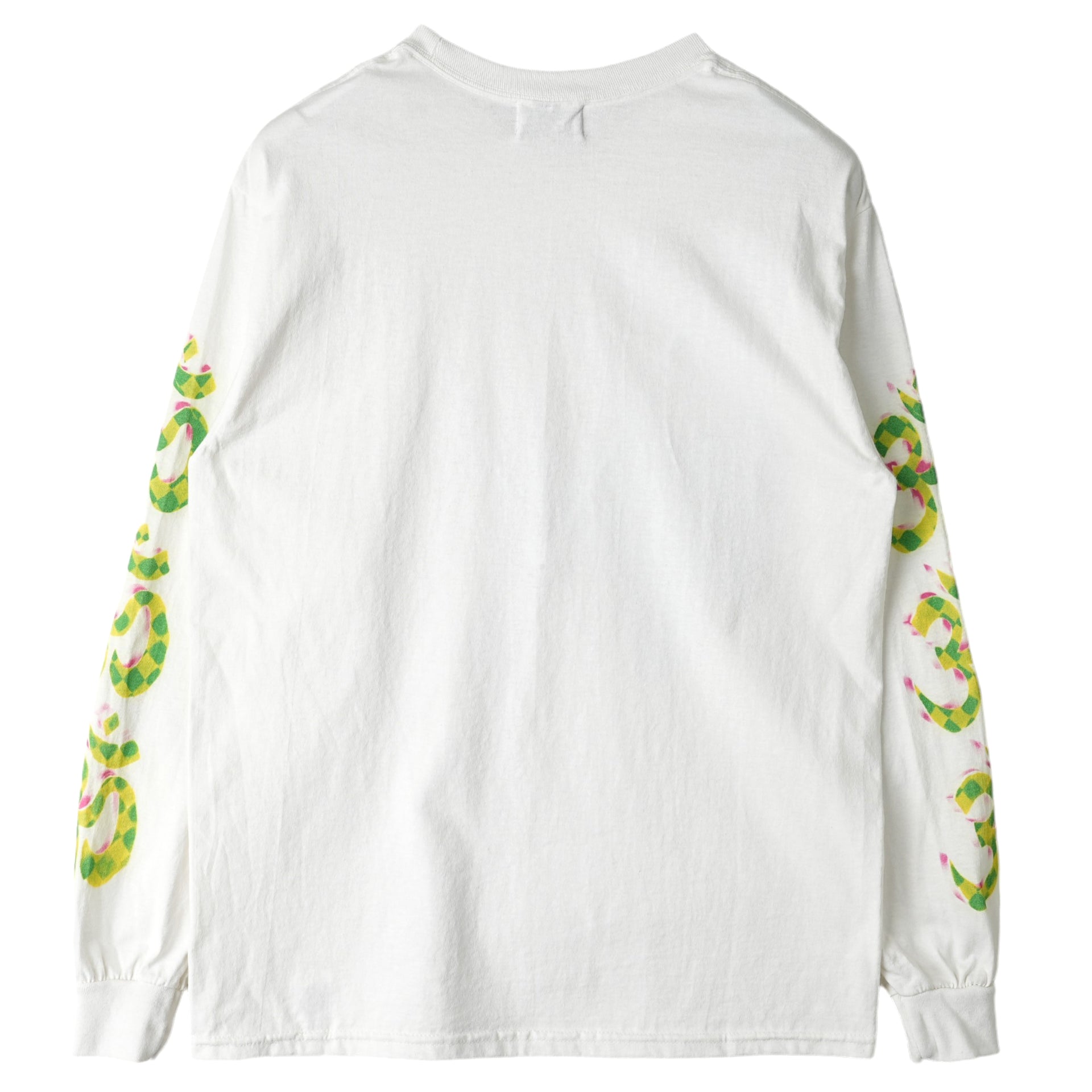 LONG SLEEVE TEE / WHITE - END TIMES DTG