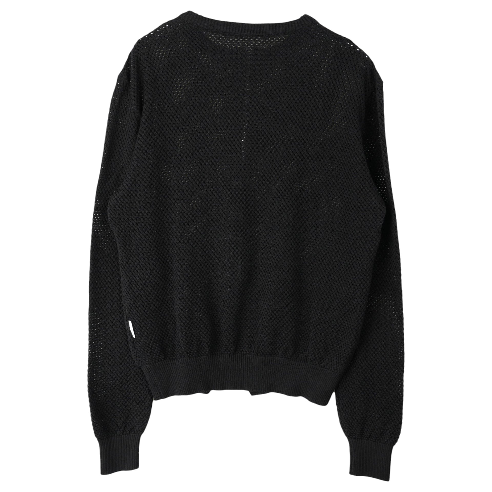 PERFORATED KNIT / BLACK