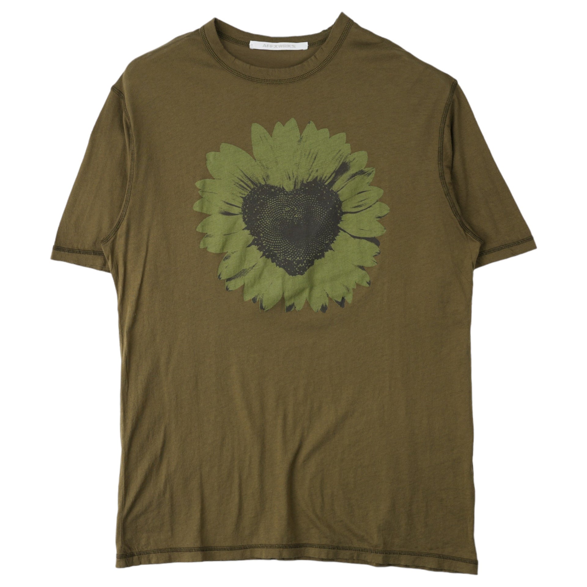 FLORA T-SHIRT / OLIVE