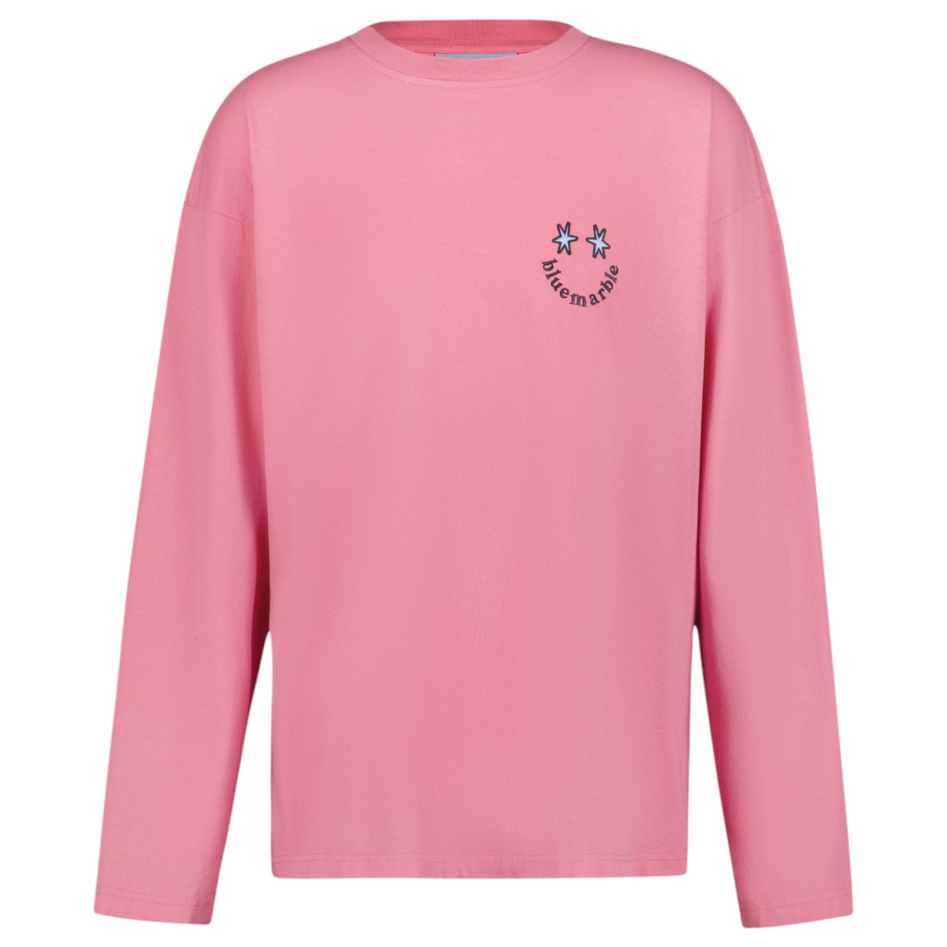 SMILEY LONGSLEEVES T-SHIRT / PINK