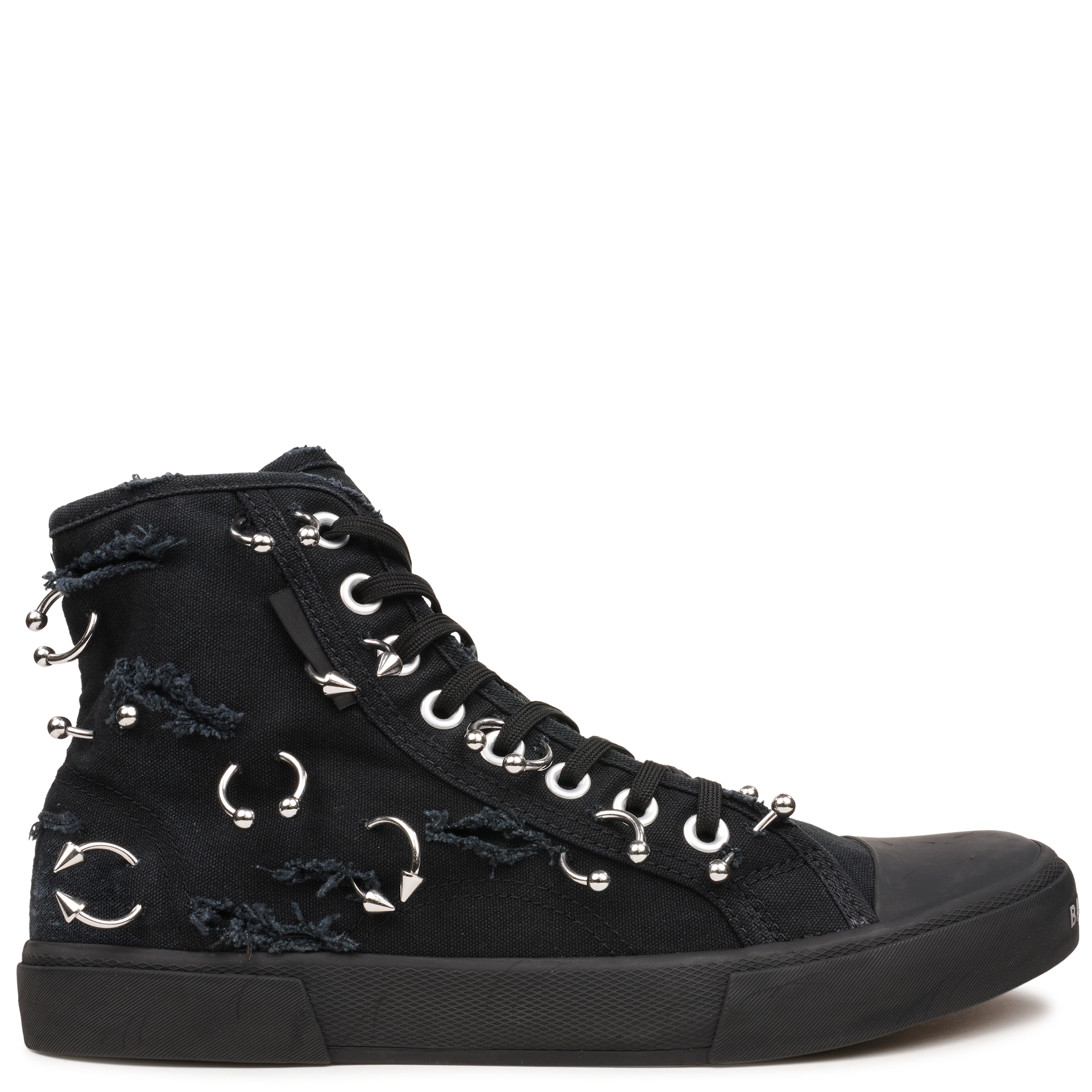 PARIS HIGH TOP DEST/PIERCING/W / 1000:BLACK