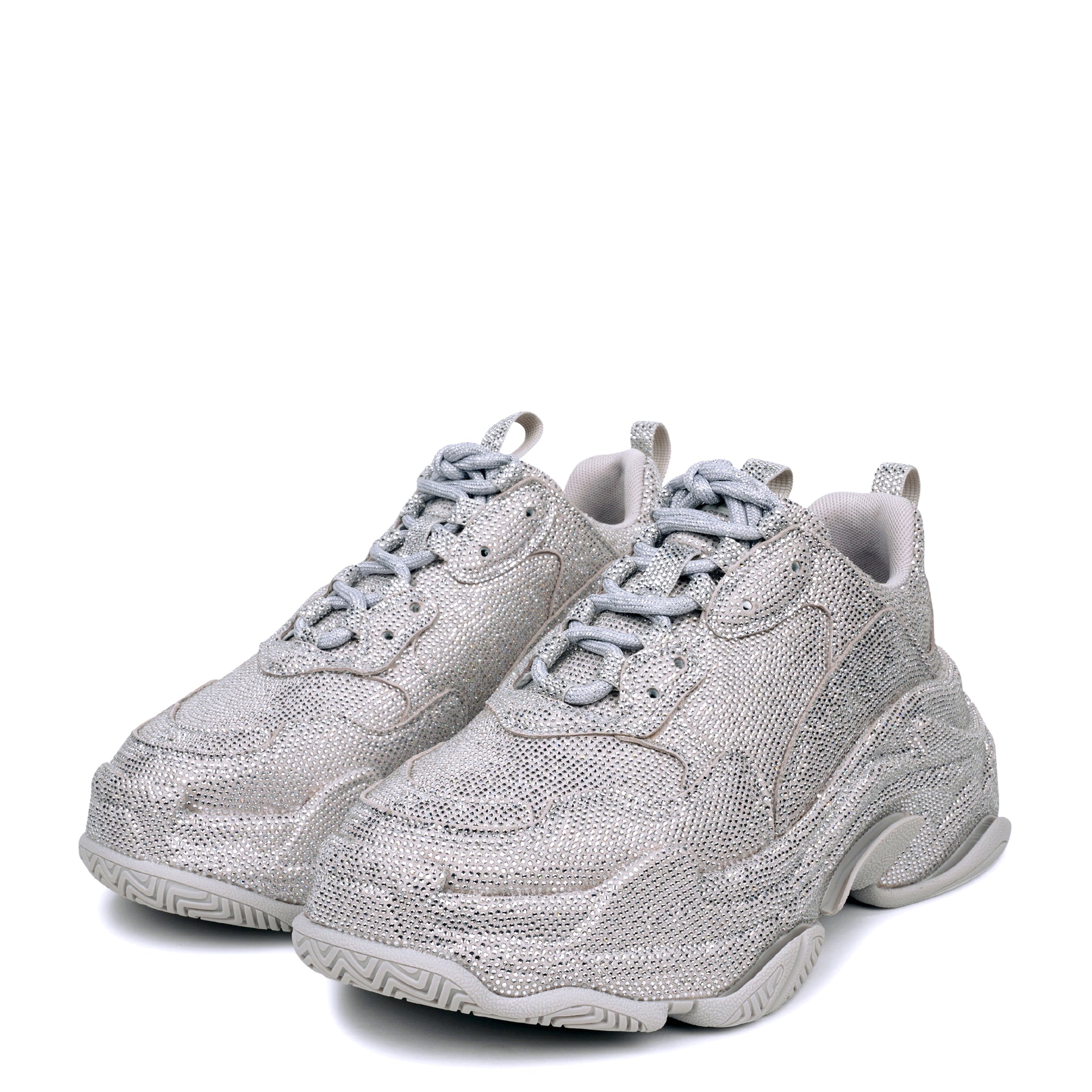 TRIPLE S MONOCOLOR/STRASS/NW / 1100:CRYSTAL