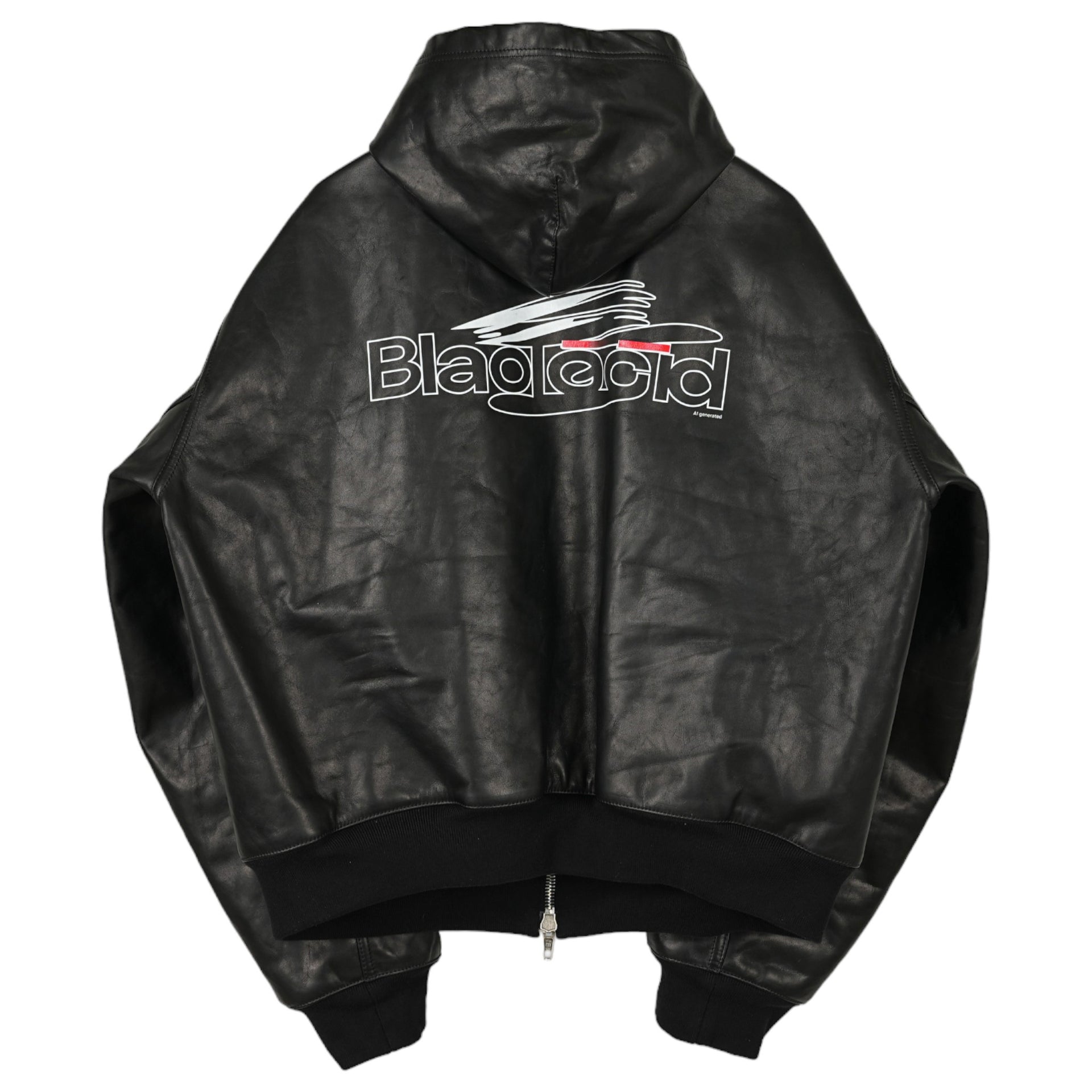 LINED ZIP-UP HOODIE / 1000:BLACK