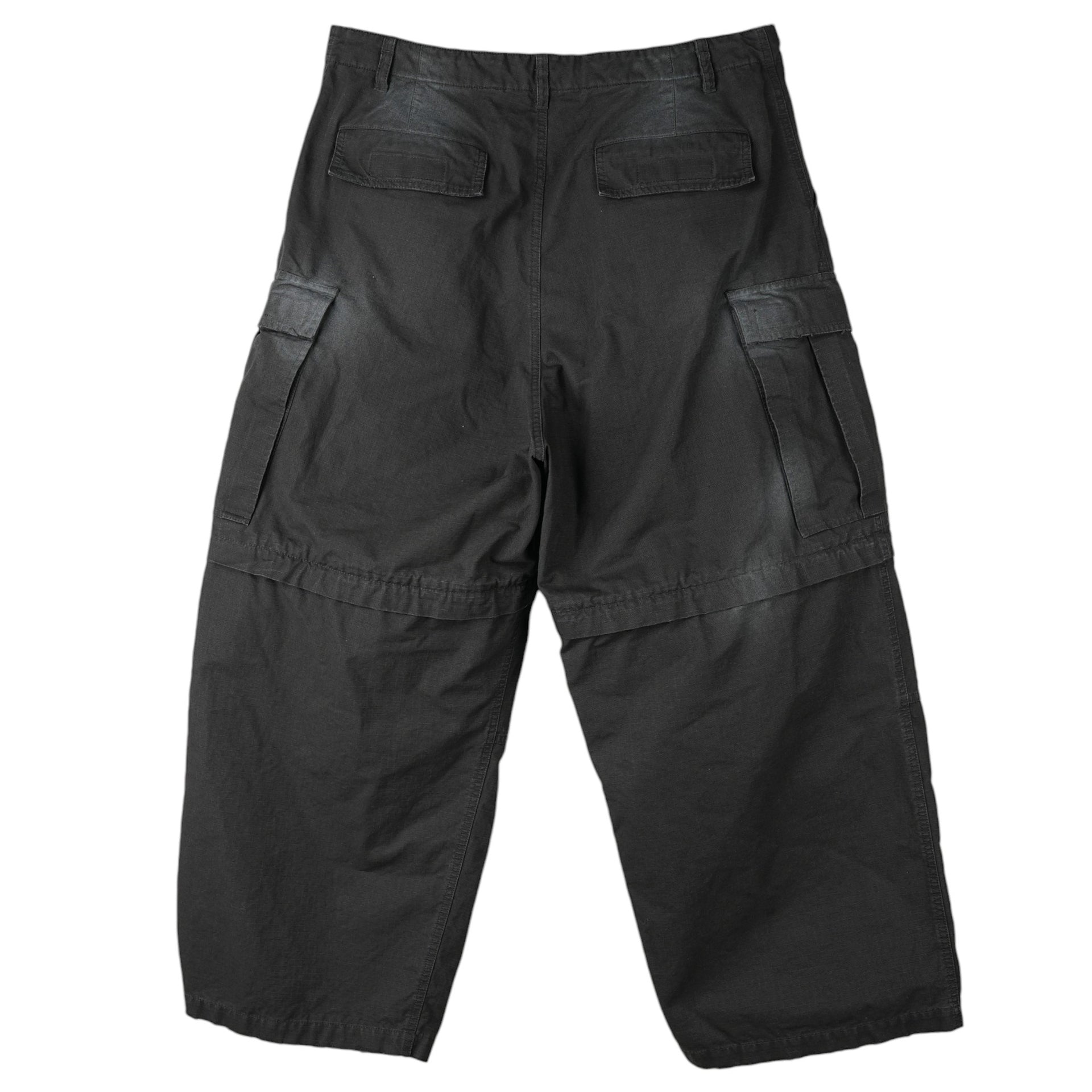 LARGE CARGO PANTS / 1000:BLACK