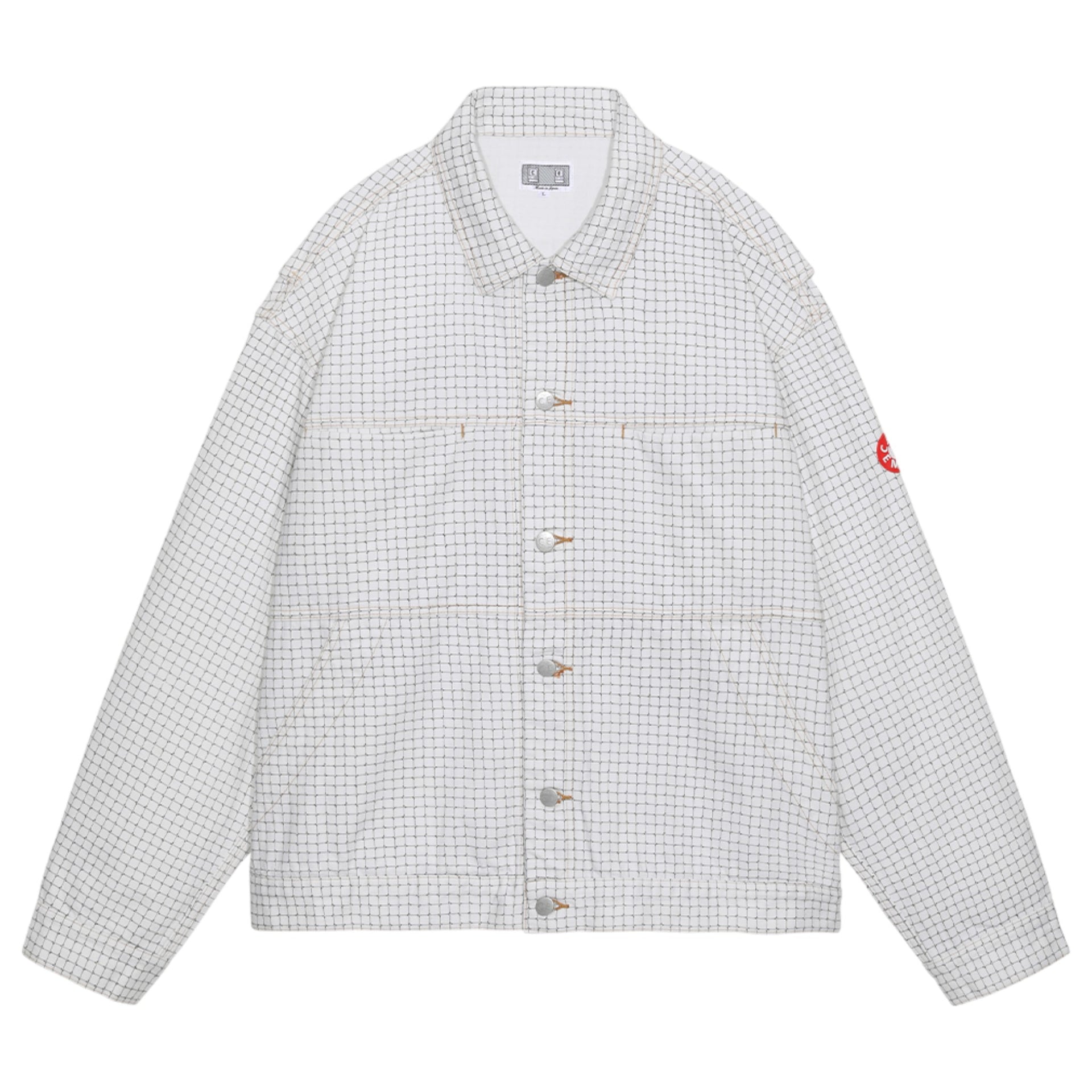 CONTROL DENIM JACKET / WHITE