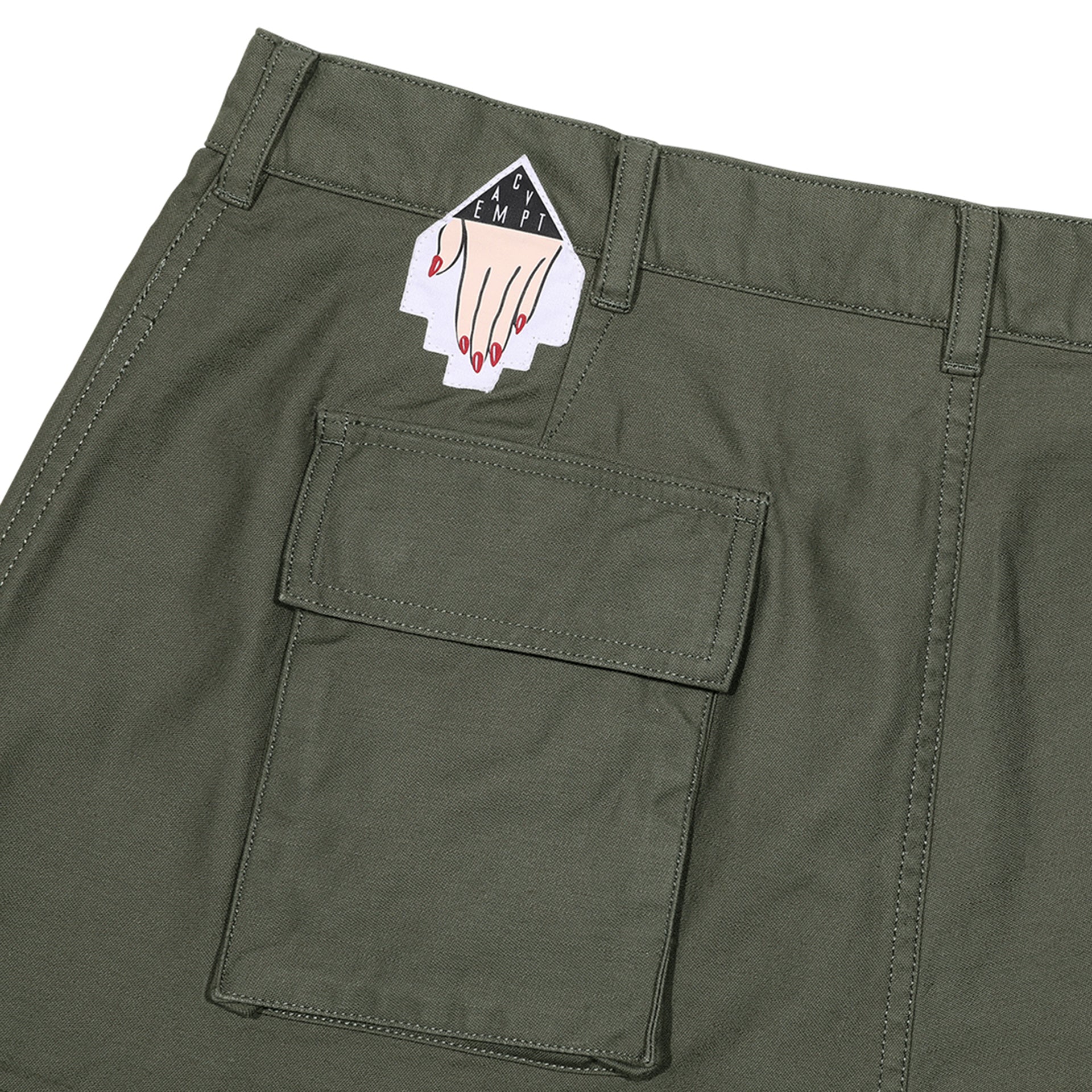 FOUR CARGO POCKET PANTS / KHAKI