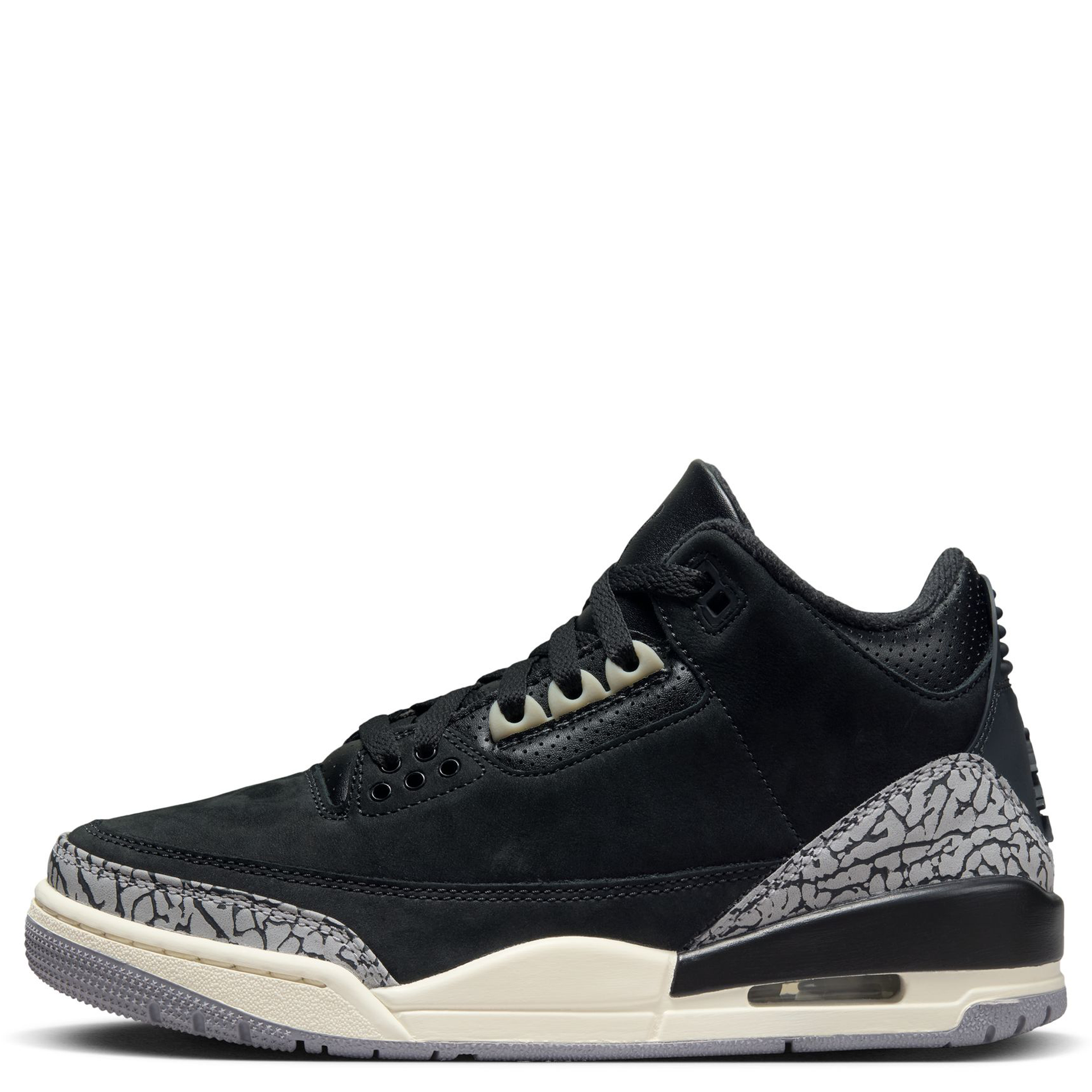 WMNS AIR JORDAN 3 RETRO / 001:OFF NOIR/BLACK-SAIL