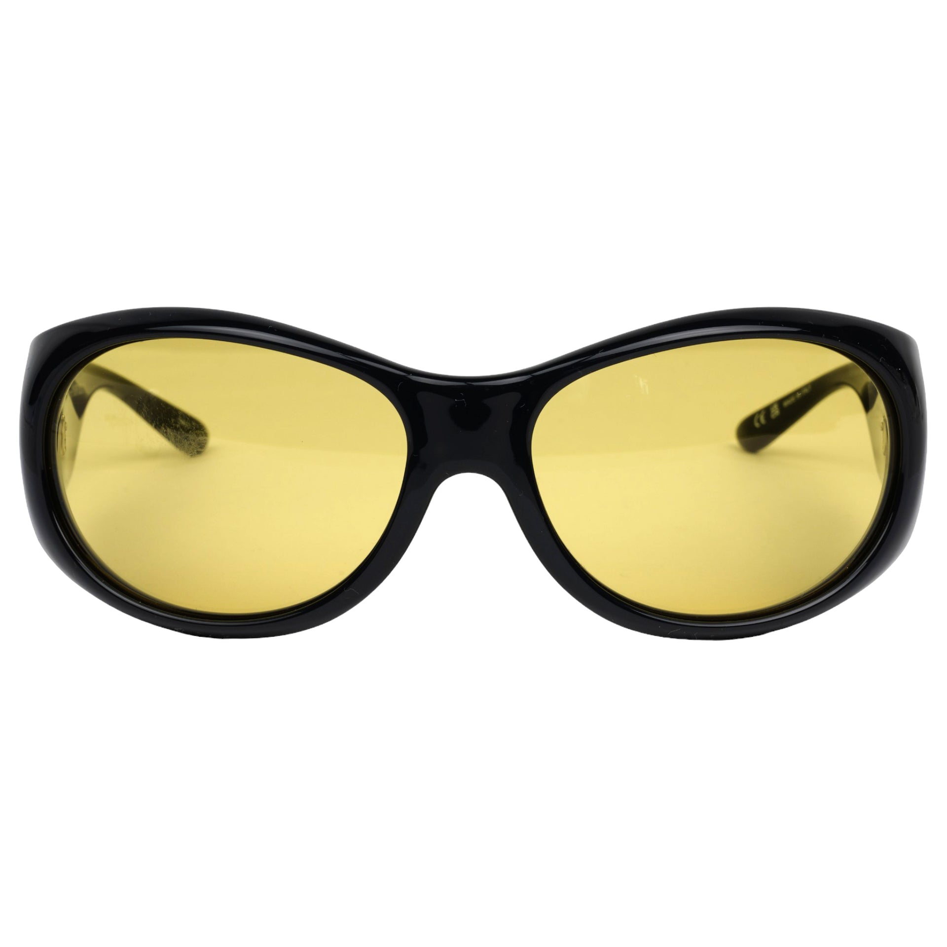 SUNGLASSES HYBRID 01 / B103:BLACK/YELLOW